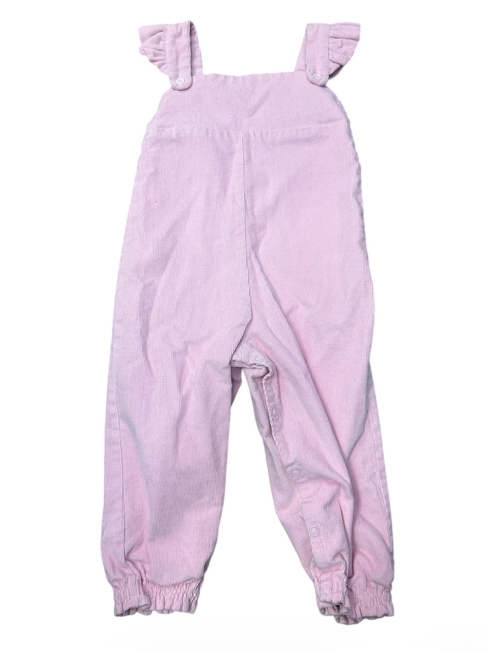 The Beaufort Bonnet Company light pink corduroy overalls 2T
